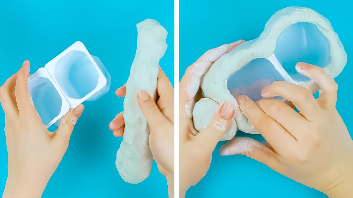 Plastikverpackung in Blumentopf verwandeln | DIY Blumentopf