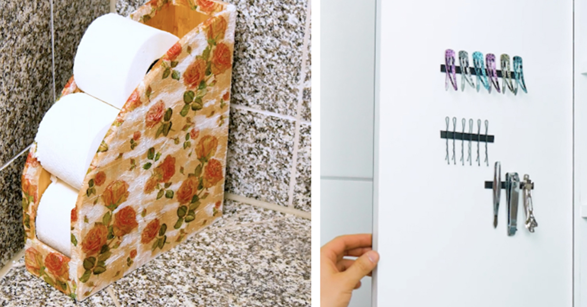 8 einfache Tricks, die schnell für Ordnung im Badezimmer sorgen