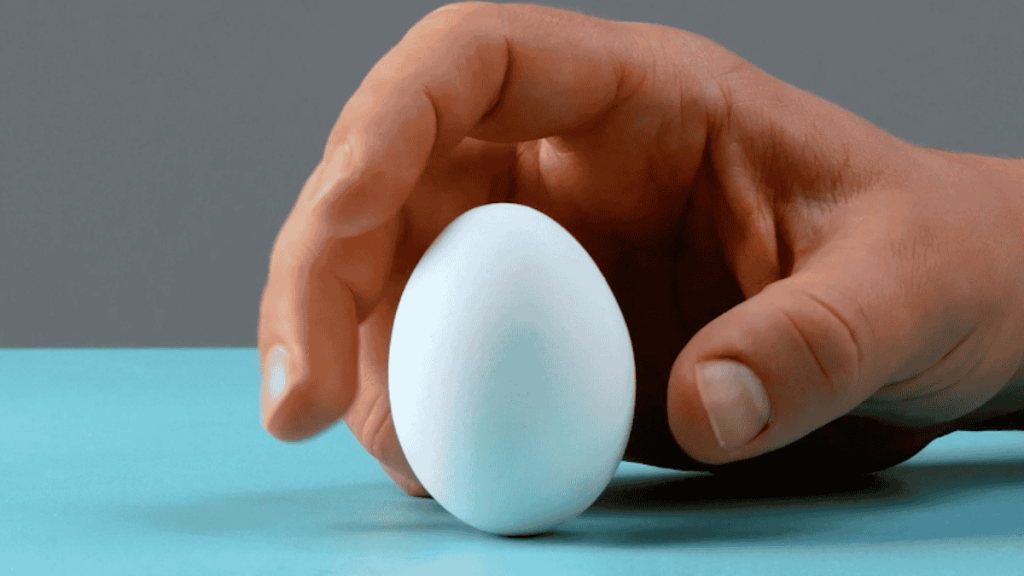 Experimente für Kinder, Ei schütteln