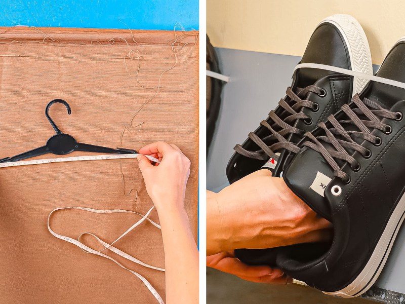 5 Ideen für ein DIY-Schuhregal | Schuhregal selber bauen