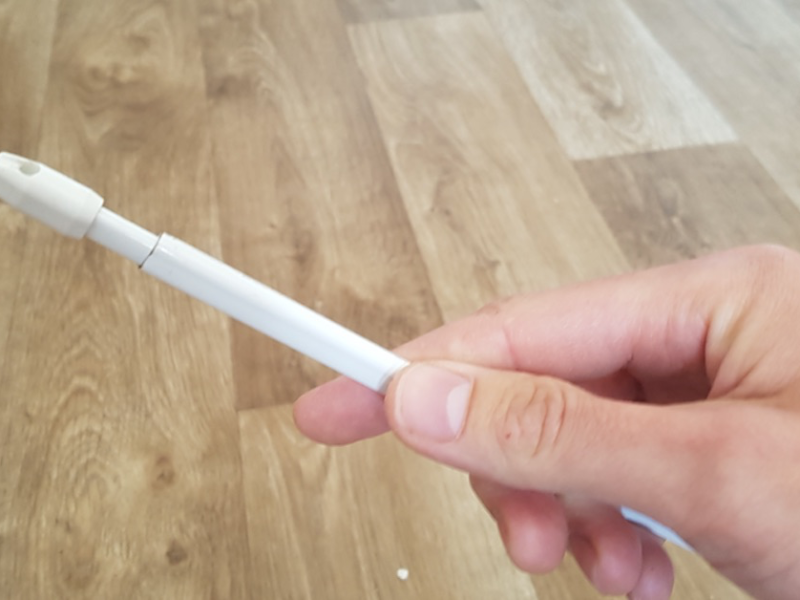 Gardinenstange als Lifehack im Haushalt