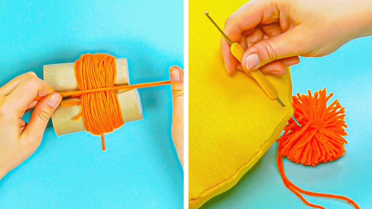6 tolle DIY-Ideen für Kissen | Kissen selbst gestalten