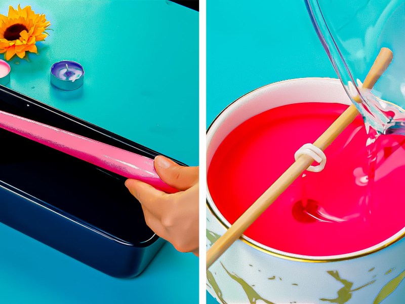 4 kreative DIY Kerzen! So einfach geht Kerzen drehen