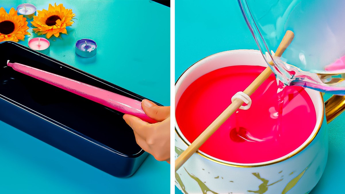 4 kreative DIY Kerzen! So einfach geht Kerzen drehen