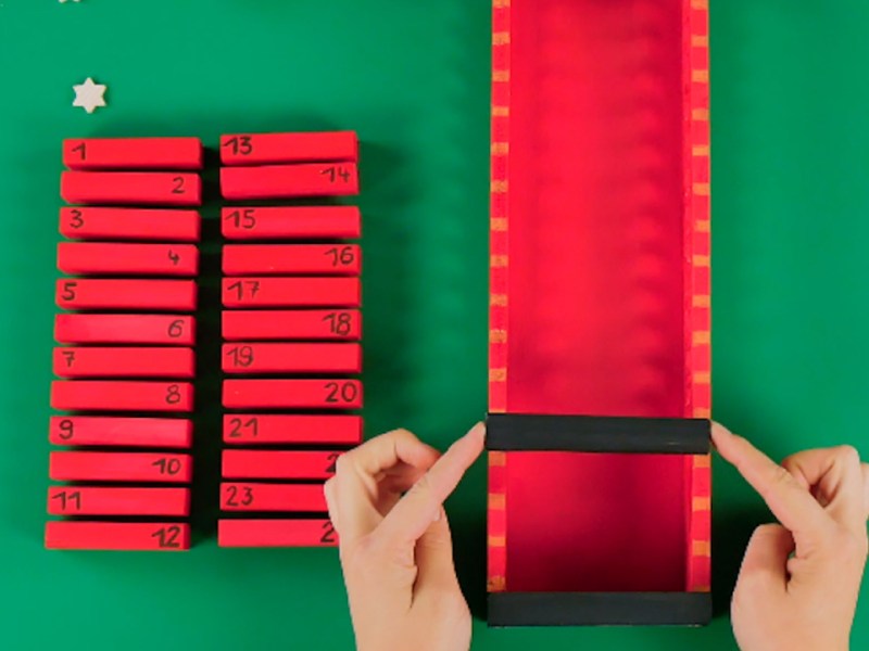 DIY Adventskalender ohne Süßes | Adventskalender basteln