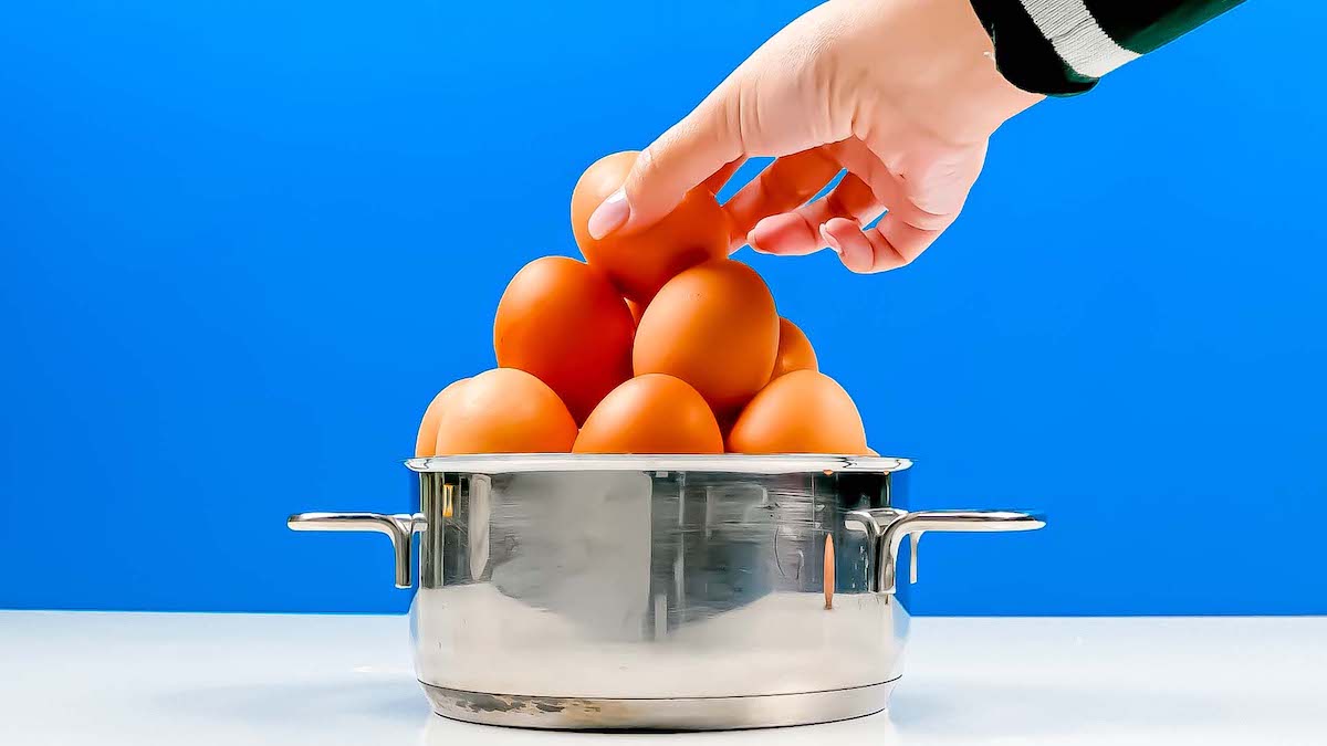 Eier kochen