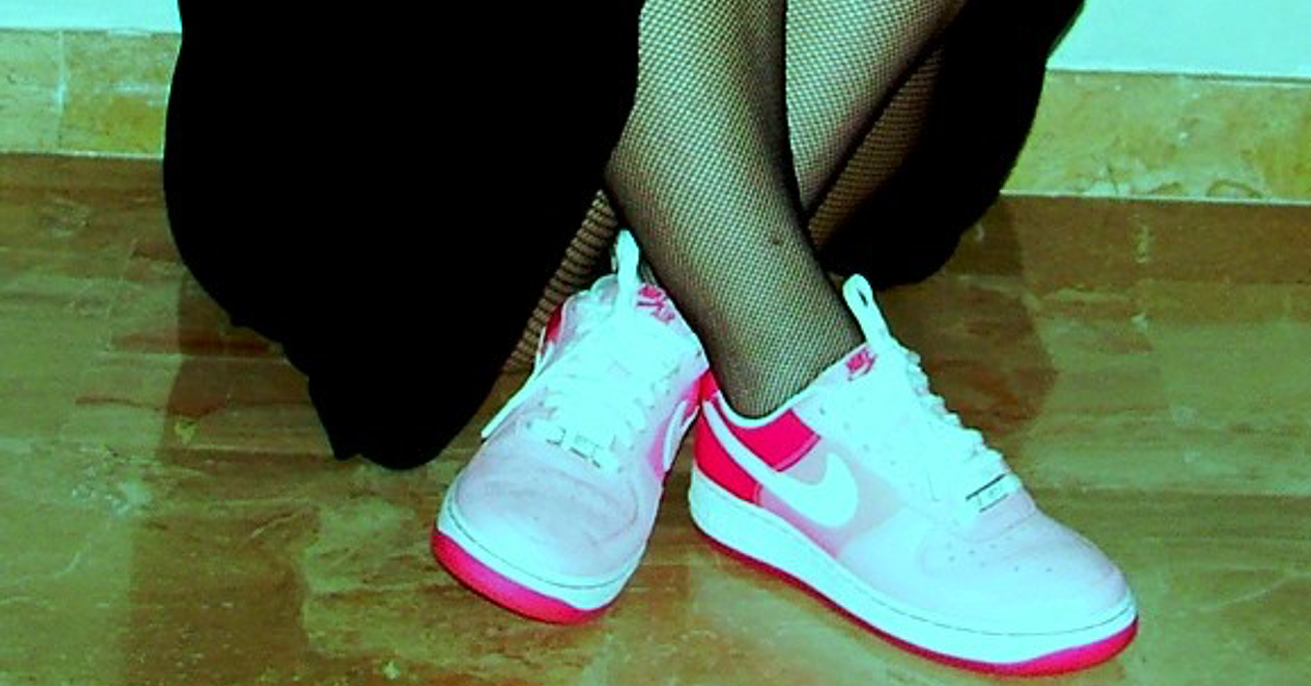 Weiße Sneaker