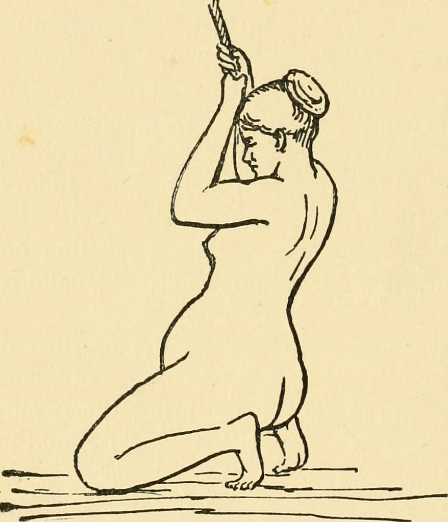 Image from page 173 of "Labor among primitive peoples. Showing the development of the obstetric science of to-day, from the natural and instinctive customs of all races, civilized and savage, past and present" (1883)