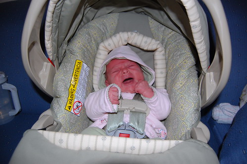 Azalea hates her car seat