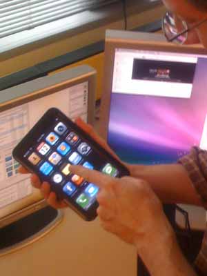Opening notes app