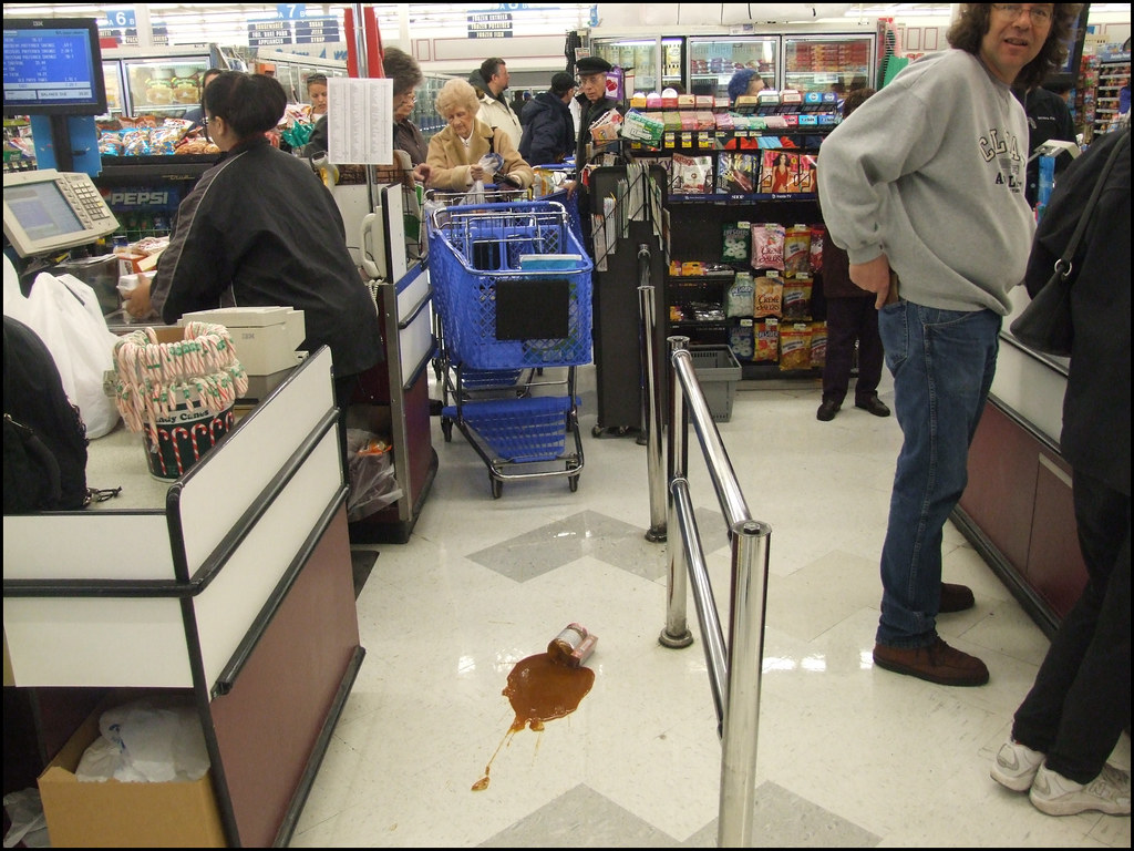 Supermarket Spill.