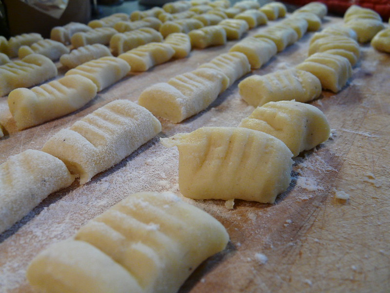 Gnocchi before