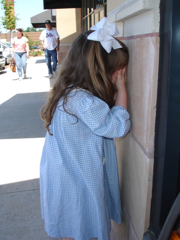Emma counting for hide and seek