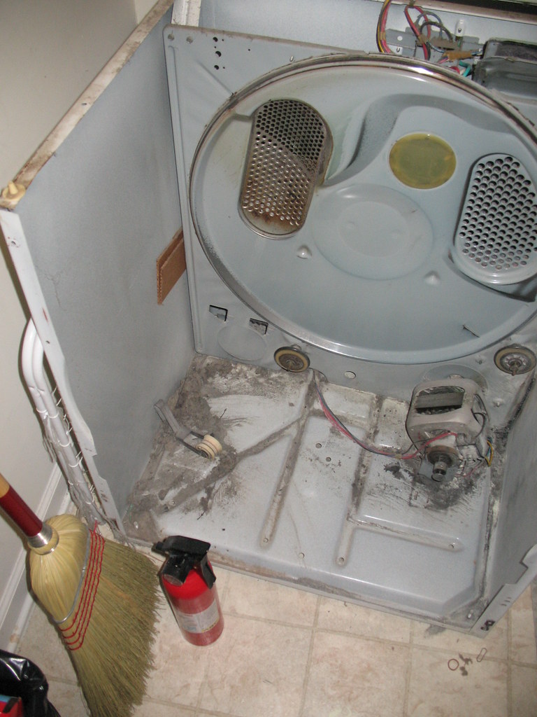 Dryer guts.