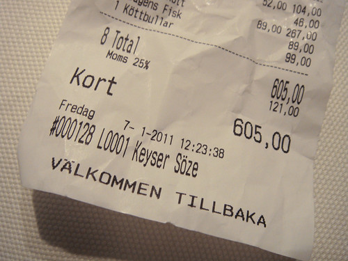receipt
