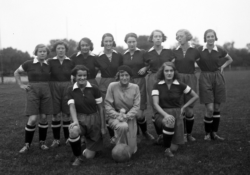 Eine Frauen-Fußballmannschaft