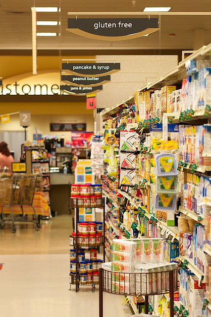 Gluten Free - Grocery Store Aisle