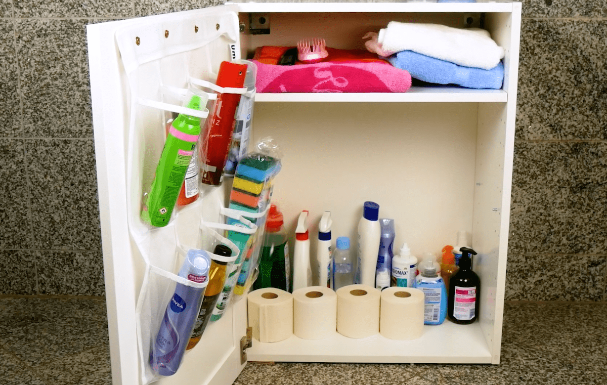 Badezimmer organisieren