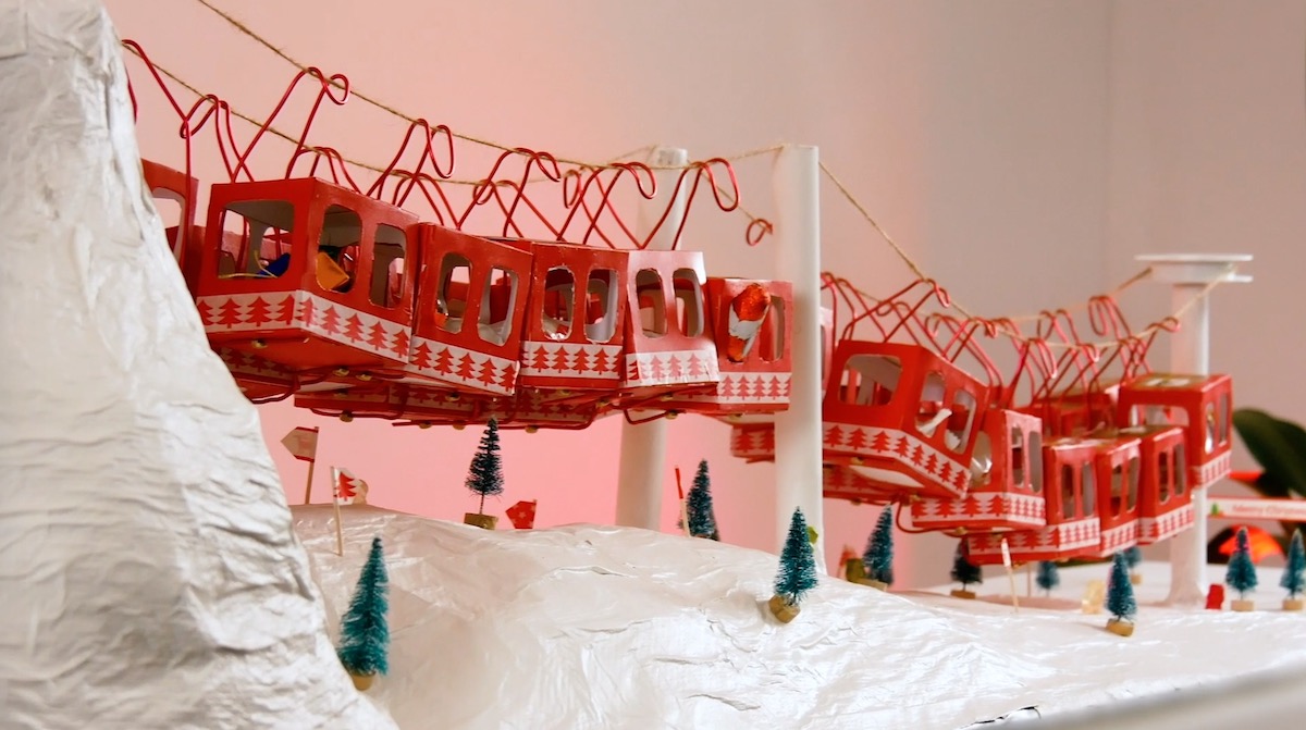 Seilbahn-Adventskalender.