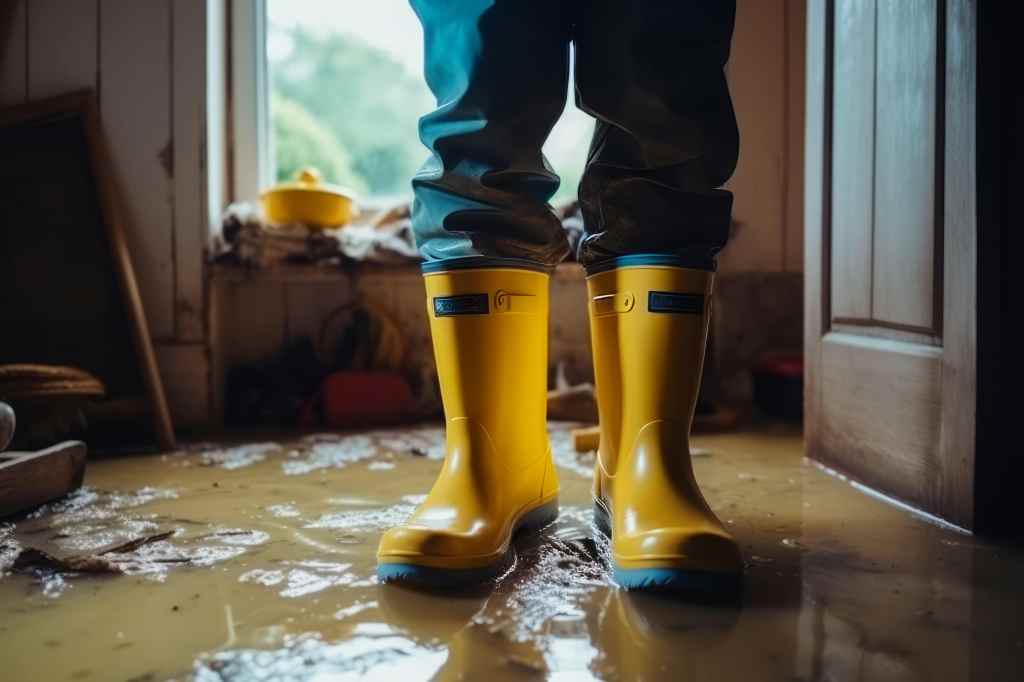 Hochwasser im Haus