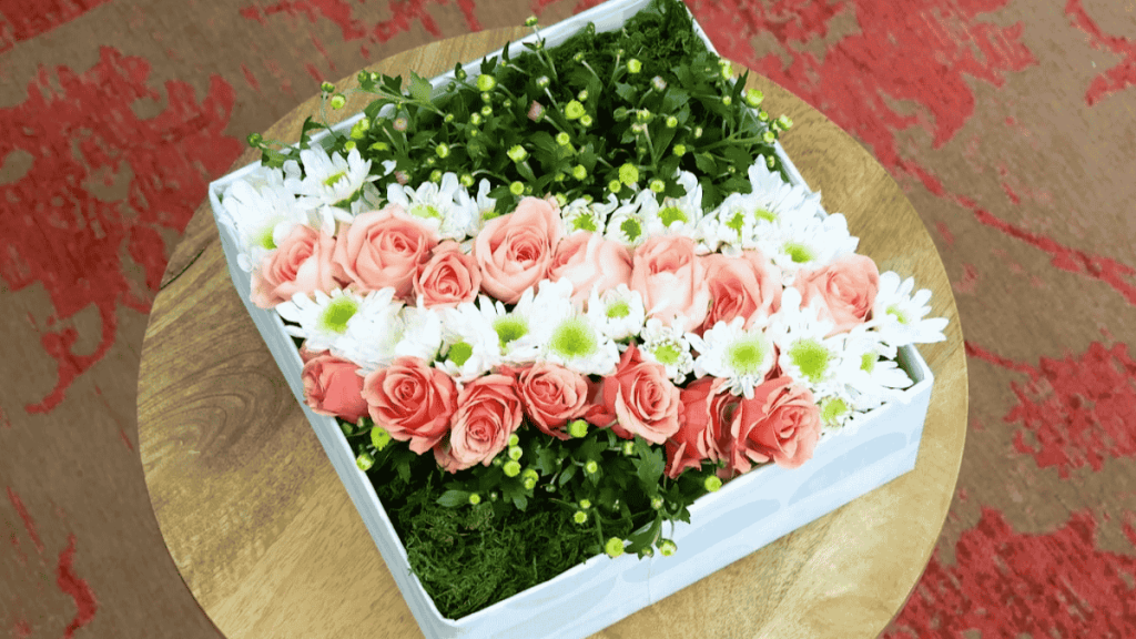 Geschenk zum Muttertag, Blumenbouquet