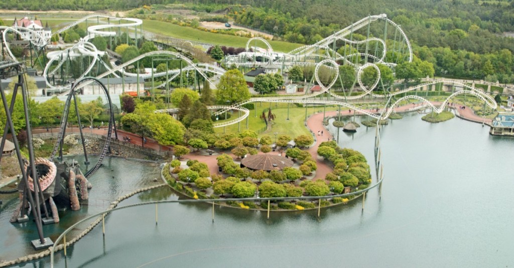 Luftaufnahme Heide Park Soltau