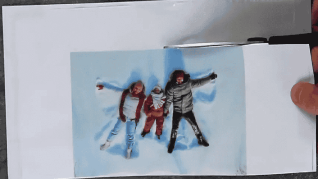 Fotokerze Bild ausschneiden