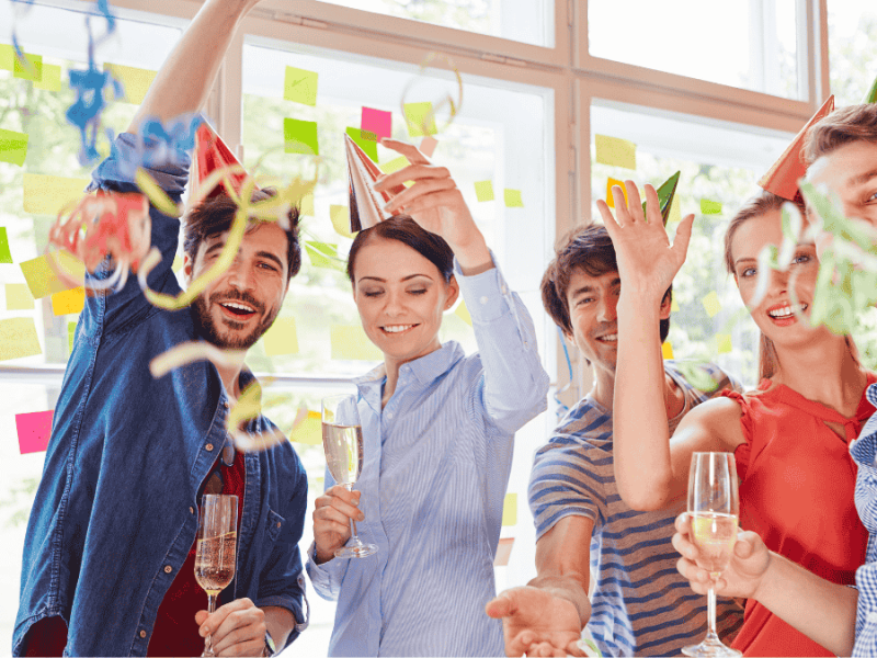 Fasching im Büro, Fettnäpfchen