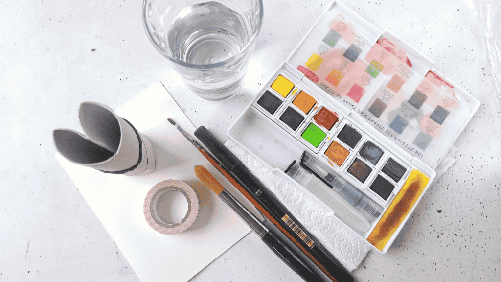DIY-Karte zum Valentinstag Materialien