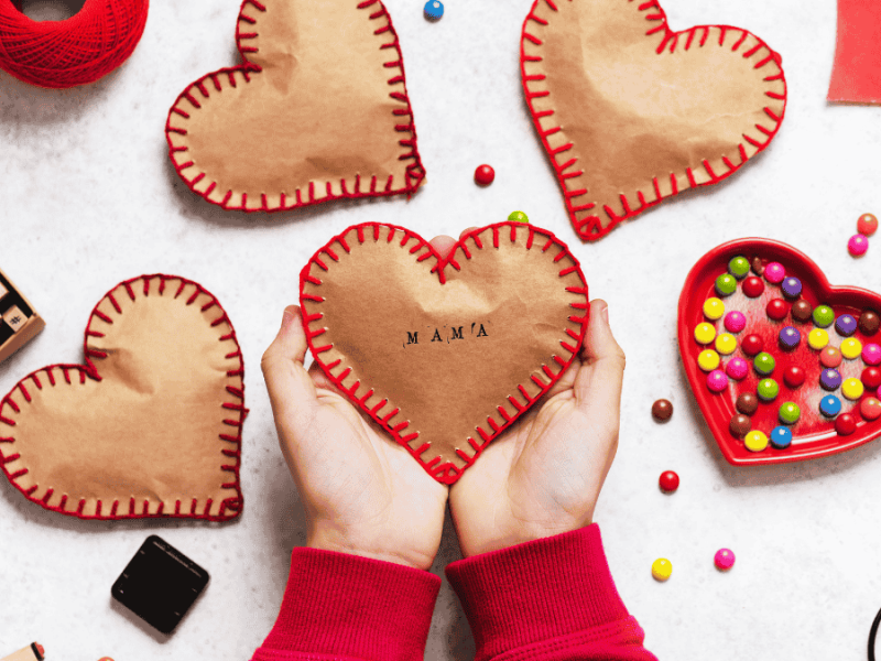 Muttertagsgeschenke Herz