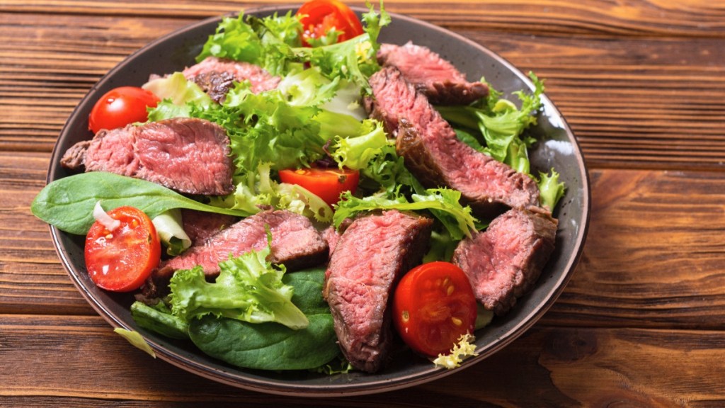 4. Rotes Fleisch und Rohkost